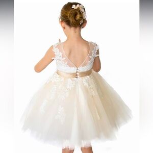 Girls Flower Girl Dress 3T
